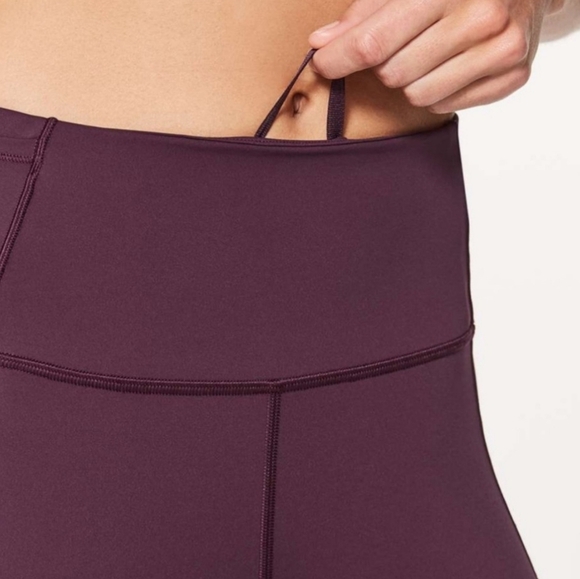 Lululemon Fast & Free Crop II Nulux 19" in Dark Adobe SZ 2 - Picture 4 of 12